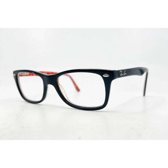 Ray-Ban Eyeglass Frames Kids Black Red Good RB 5228 2479 50-17-140 - Picture 1 of 7